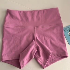 High rise shorts, EUC, FLEO XS